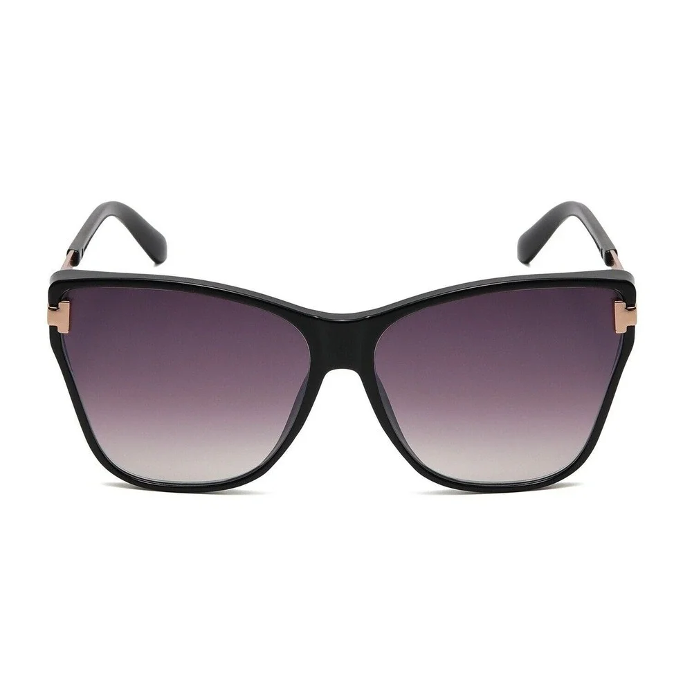 Cat‎ Eye Sunglasses Women Black Gold Designer Fashion Shades Beach Street Wear